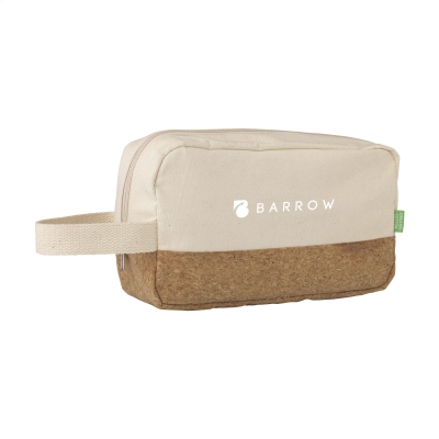 Picture of COSCORK ECO TOILETRY BAG in Naturel.