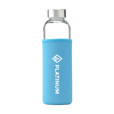 Picture of SENGA GLASS DRINK BOTTLE in Light Blue