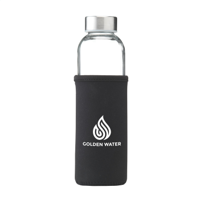 Picture of SENGA GLASS DRINK BOTTLE in Black