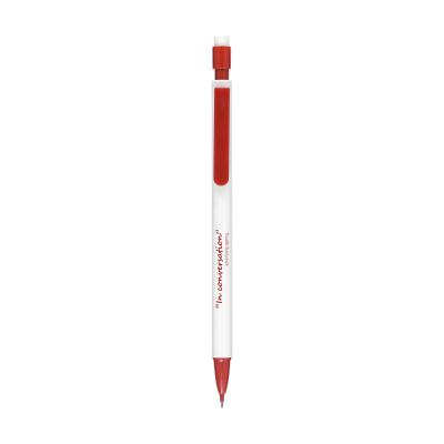 Picture of SIGNPOINT REFILLABLE PENCIL in Red & White.