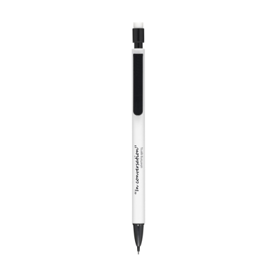 Picture of SIGNPOINT REFILLABLE PENCIL in Black & White.