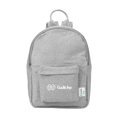 Picture of WOLKAT AGADIR RECYCLED TEXTILE BACKPACK RUCKSACK in Grey.