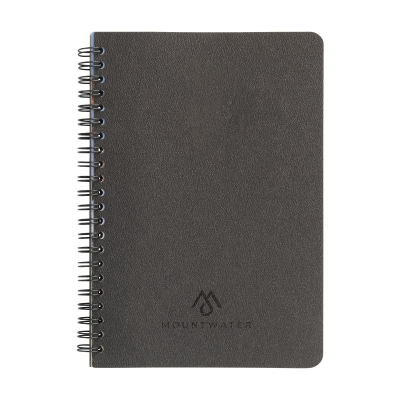 Picture of COFFEE NOTE BOOK WIRE-O A5 in Brown.
