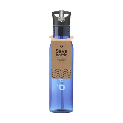 Picture of SAVA GRS RPET BOTTLE 720 ML in Blue.