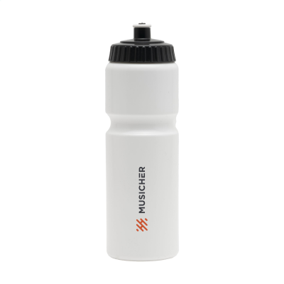 Picture of SUGARCANE BIO BIDON 750 ML DRINK BOTTLE in White & Black