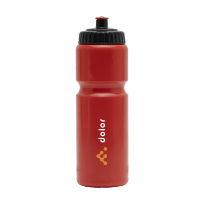 Picture of SUGARCANE BIO BIDON 750 ML DRINK BOTTLE in Red & Black.