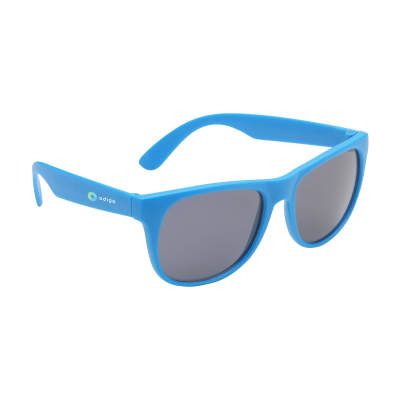 Picture of COSTA GRS RECYCLED PP SUNGLASSES in Light Blue.
