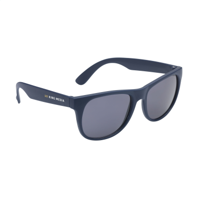 Picture of COSTA GRS RECYCLED PP SUNGLASSES in Dark Blue.