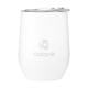Picture of HUEVO RCS RECYCLED STEEL CUP 350 ML THERMO CUP in White