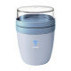 Picture of MEPAL LUNCHPOT ELLIPSE 500 ML FOOD CONTAINER in Nordic Blue & Nordic Blue
