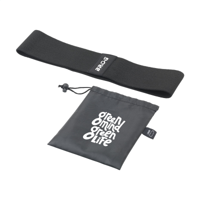 Picture of ELASTIQ RESISTANCE BAND FITNESS BAND in Black.