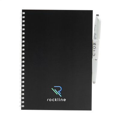 Picture of MOYU ERASABLE STONE PAPER NOTE BOOK SOFTCOVER 18 PAGES in Black