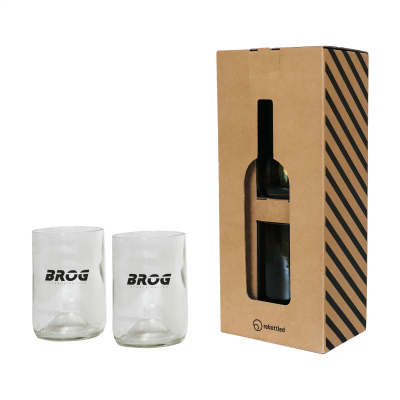 Picture of REBOTTLED® TUMBLER 2-PACK in Transparent