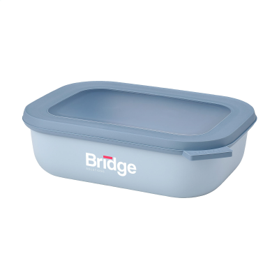 Picture of MEPAL CIRQULA MULTI USE RECTANGULAR BOWL 1000 ML in Nordic Blue.