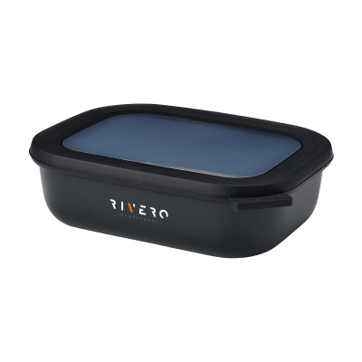 Picture of MEPAL CIRQULA MULTI USE RECTANGULAR BOWL 1000 ML in Nordic Black.