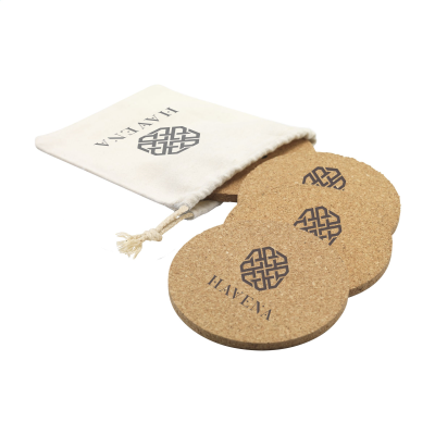 Picture of CORK COASTER SET