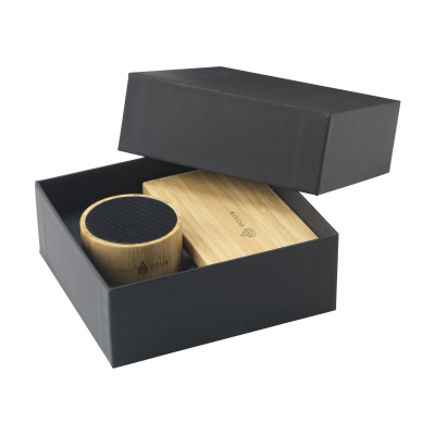 Picture of POWERBOX BAMBOO GIFT SET in Bamboo