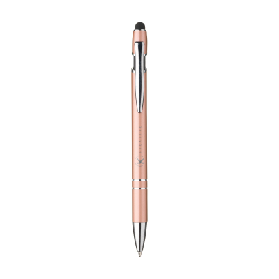 Picture of LUPA RCS RECYCLED ALUMINIUM METAL STYLUS PEN in Rose Gold