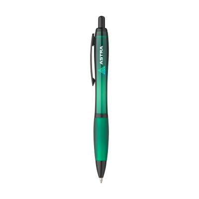 Picture of ATHOS TRANSBLACK RCS RECYCLED ABS PEN in Dark Green