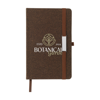 Picture of CLIFTON COFFEE GROUNDS A5 NOTE BOOK in Brown