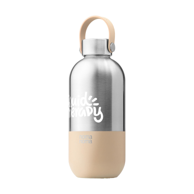 Picture of NOMA NOMA RECYCLED STEEL THERMAL INSULATED BOTTLE 750 ML in Beige