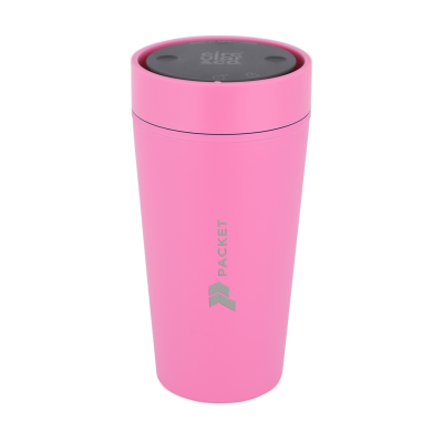 Picture of CIRCULAR&CO RECYCLED BUBBLEGUM COFFEE CUP 227 ML in Pink
