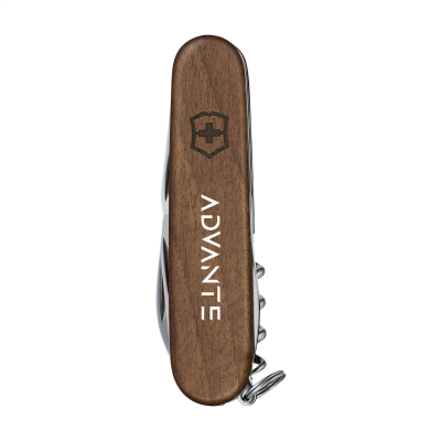 Picture of VICTORINOX SPARTAN WOOD POCKET KNIFE in Wood.