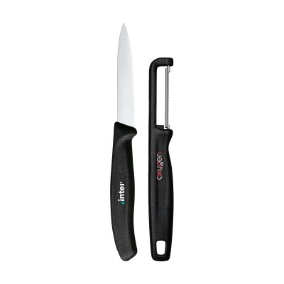 Picture of VICTORINOX SWISS CLASSIC 2-PIECE KITCHEN KNIFE SET in Black