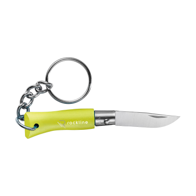 Picture of OPINEL KEYRING POCKET KNIFE NO 02 in Yellow