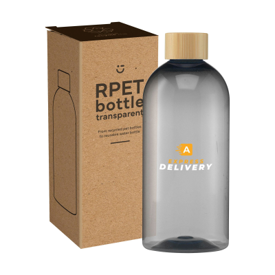 Picture of RPET BOTTLE 500 ML WATER BOTTLE in Black