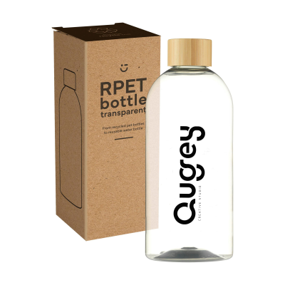 Picture of RPET BOTTLE 500 ML WATER BOTTLE in Clear Transparent