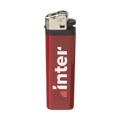 Picture of FLINT LIGHTER in Red.