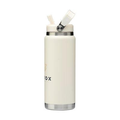 Picture of ANTHRONSQUARE RCS STEEL FLASK 900 ML THERMO BOTTLE in Beige