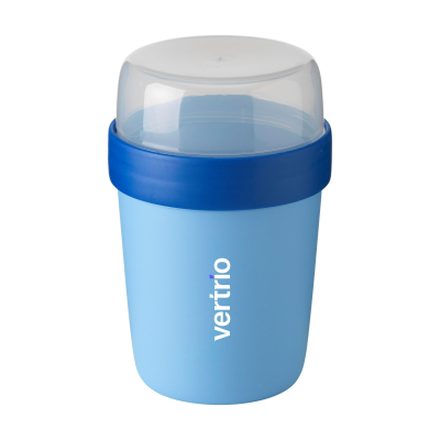 Picture of DAY TO DAY MUESLI JUG 400 ML YOGHURT CUP in Blue