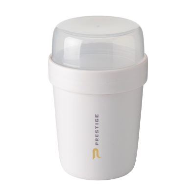 Picture of DAY TO DAY MUESLI JUG 400 ML YOGHURT CUP in Beige