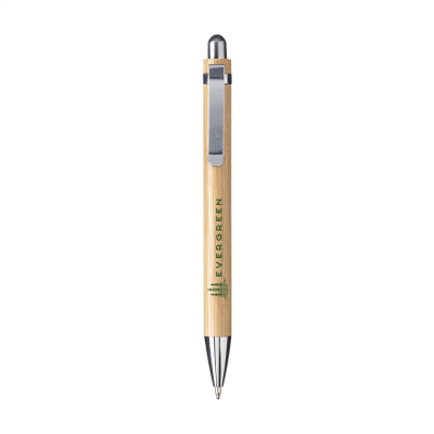 Picture of BOSTON BAMBOO PEN in Silver.