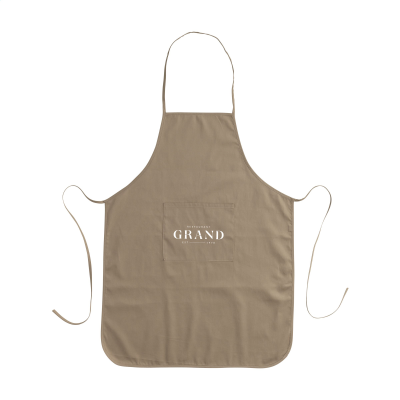 Picture of APRON RECYCLED COTTON in Brown