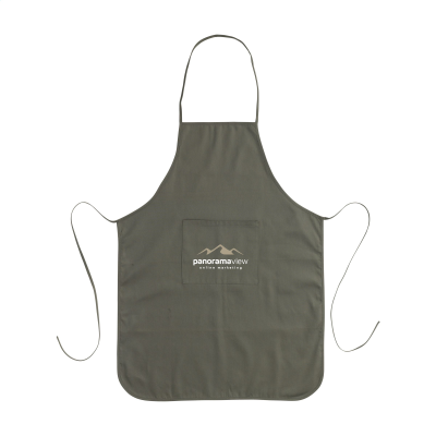 Picture of APRON RECYCLED COTTON in Olive Green.