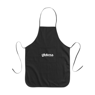 Picture of APRON RECYCLED COTTON in Black.