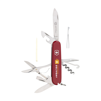 Picture of VICTORINOX CLIMBER POCKET KNIFE in Red.