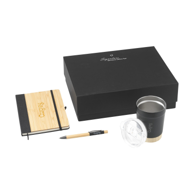 Picture of SIGNATURE BAMBOO OFFICE SET in Black