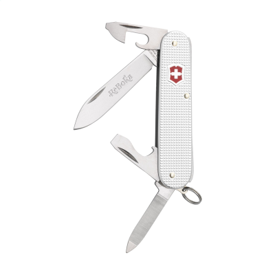 Picture of VICTORINOX CADET ALOX POCKET KNIFE in Silver.