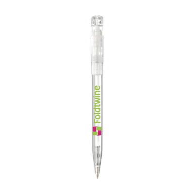 Picture of STILOLINEA S45 CLEAR TRANSPARENT PEN in Transparent White