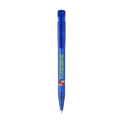 Picture of STILOLINEA S45 CLEAR TRANSPARENT PEN in Transparent Dark Blue