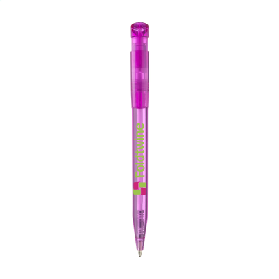 Picture of STILOLINEA S45 CLEAR TRANSPARENT PEN in Transparent Pink