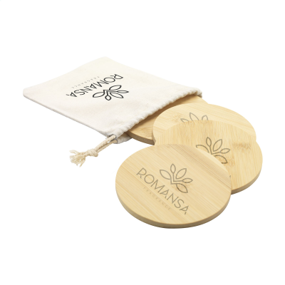 Picture of BAMBOO COASTER SET