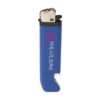 Picture of FLINT OPENER LIGHTER in Blue.