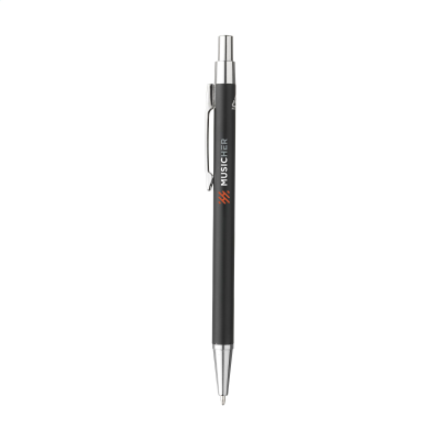 Picture of SFERA RECYCLED ALUMINIUM METAL PEN in Black.