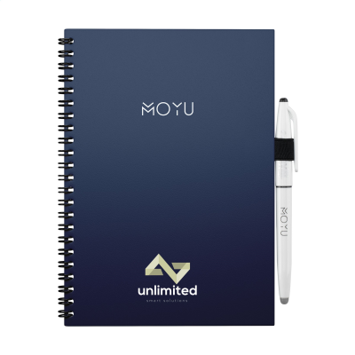 Picture of MOYU ERASABLE STONE PAPER NOTE BOOK in Navy