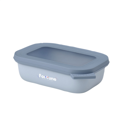 Picture of MEPAL CIRQULA MULTI USE RECTANGULAR BOWL 500 ML in Nordic Blue.